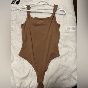 Brown bodysuit